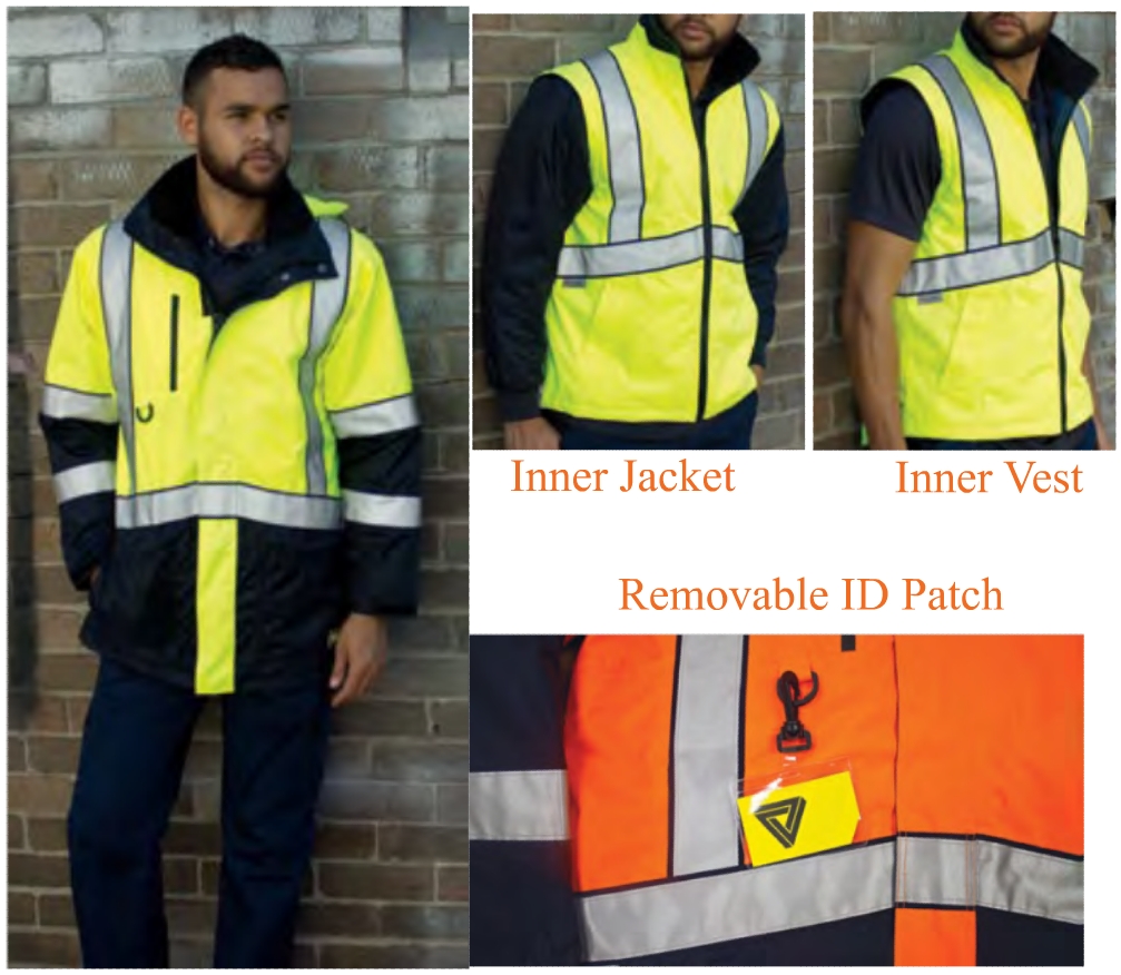 Visitec Workwear - Products - Jackets/Vests - 5-in-1 Jacket