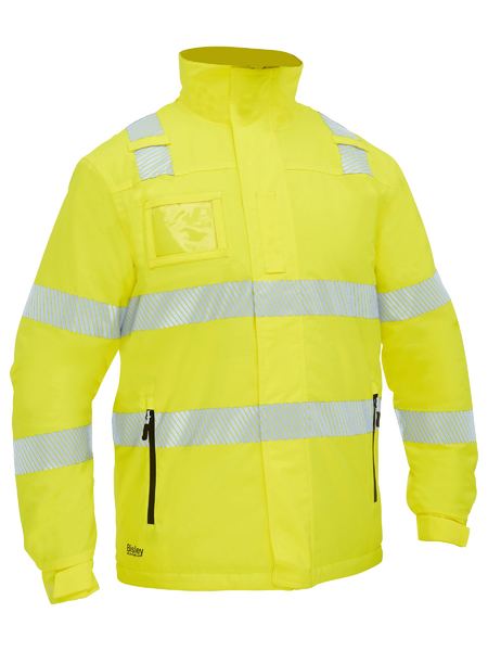 Bisley BJ6842T-Taped hivi Heated jacket with hood